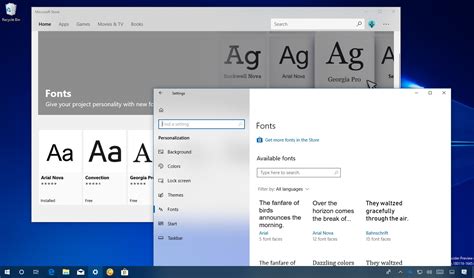 How to install a new font family on Windows 10 - Pureinfotech