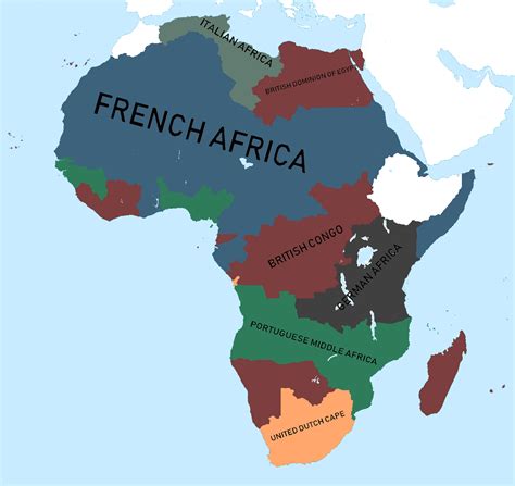 ALTERNATE SCRAMBLE FOR AFRICA (OC) : r/imaginarymaps