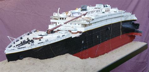 TITANIC FORUM - 1912 Titanic Wreck Model 1:100 scale For Sale | Titanic ...