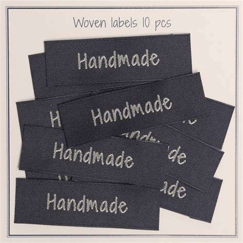 10 Labels - Handmade - 5 cm | Accessories | Go Handmade - Hobbii.co.uk