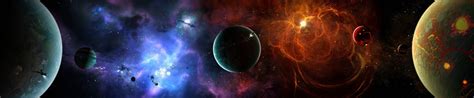 Dual Monitor Space Wallpapers - WallpaperSafari