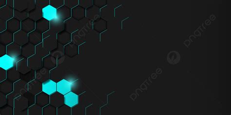 Abstract Black Blue Hexagon Texture Sports Vector Illustration ...