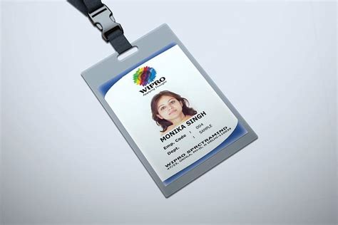 Free PSD Download ID Card Mockup - Designhooks