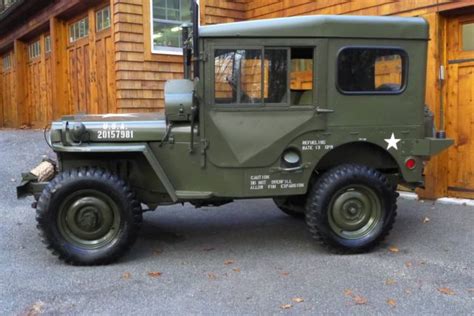 Willys M38 Jeep - Rare Arctic Package - Korean War - Body off Frame ...