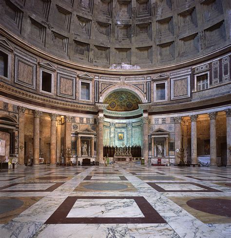 Pantheon Interior, Rome by James Gritz