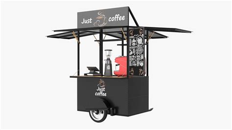 Mobile Coffee Bar 3D Model - TurboSquid 2040987