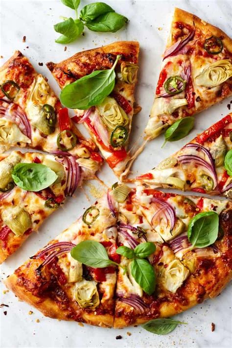 Favorite Veggie Pizza Recipe - Love and Lemons