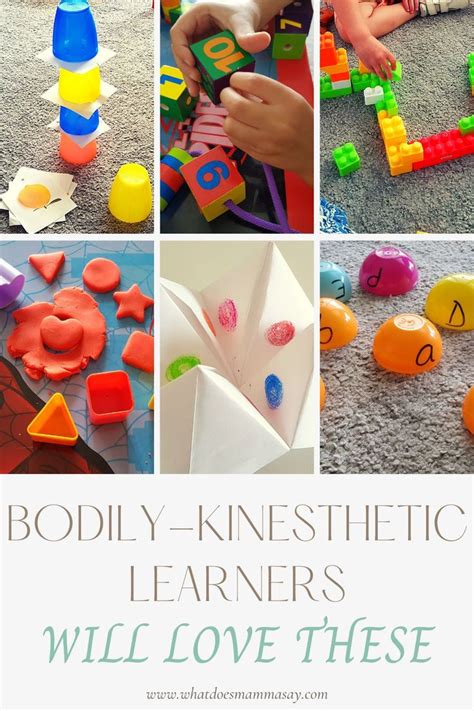 The Best Activities for Bodily Kinesthetic Learners - What Does Mamma ...