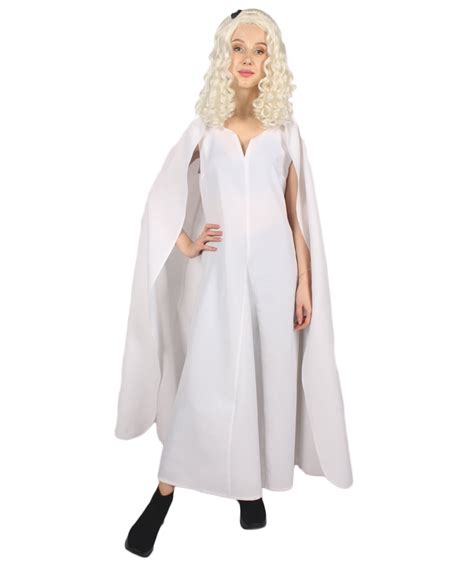 Adult Women's Queen Costume | White Cosplay Costume - Walmart.com