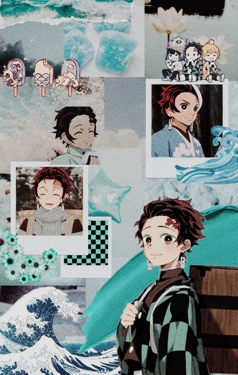 Aesthetic Anime Collage Wallpaper Desktop