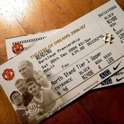 Man United Tickets ⚽ (@ManTickets) / Twitter