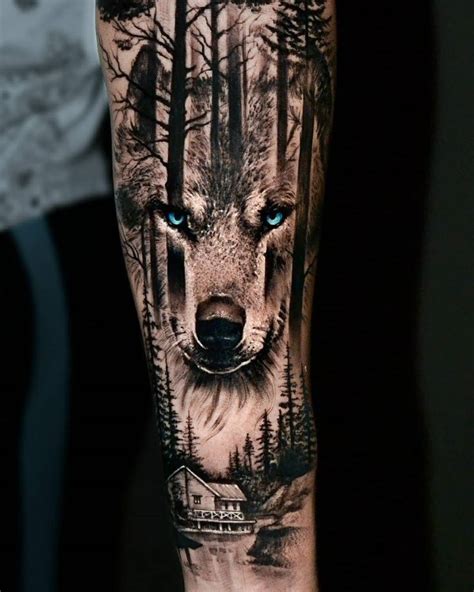 20+ Amazing Wolf Tattoo Designs and Ideas | Realistic wolf tattoos for ...