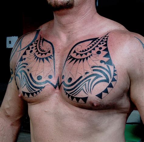 Tribal Chest Tattoos Designs, Ideas and Meaning - Tattoos For You