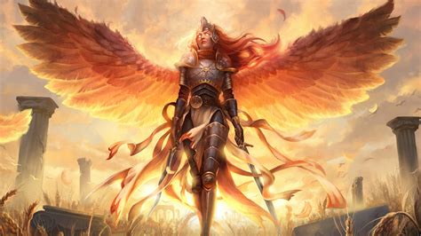 Angel, Girls, Warrior, Fantasy 4k, HD Wallpaper | Rare Gallery