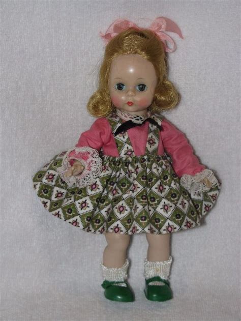 Vintage Bent Knee 8" Madame Alexander Doll Marked-ALEX In Tagged Vogue ...