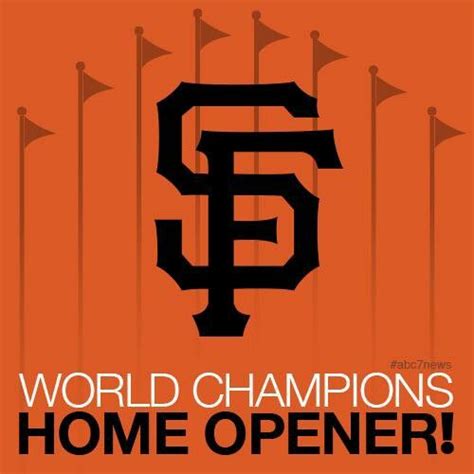 SF GIANTS WORLD SERIES CHAMPIONS, HOME OPENER. And they Lost😩 | Sf ...