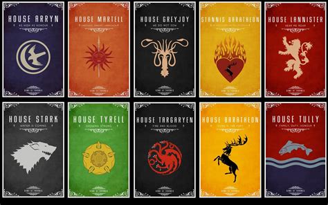 Game Of Thrones Houses Wallpapers - Wallpaper Cave