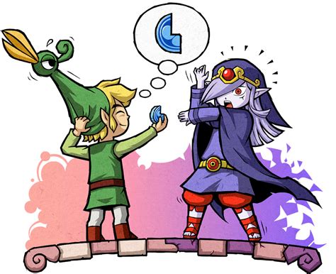 Zelda Minish Cap Link and Vaati