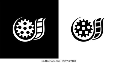 Black White Photography Logo Vector Stock Vector (Royalty Free ...