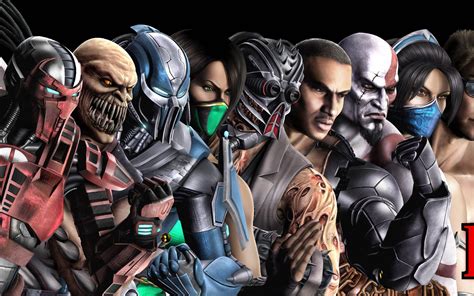 Mortal Kombat Characters Wallpapers - Wallpaper Cave