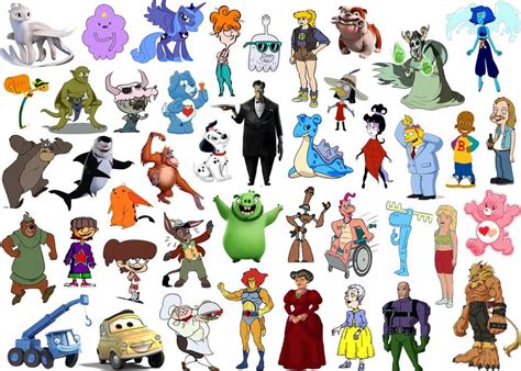 Click the 'L' Cartoon Characters II Quiz - By ddd62291