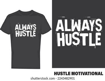 Hustle Motivational Inspirational Quotes Stock Vector (Royalty Free ...