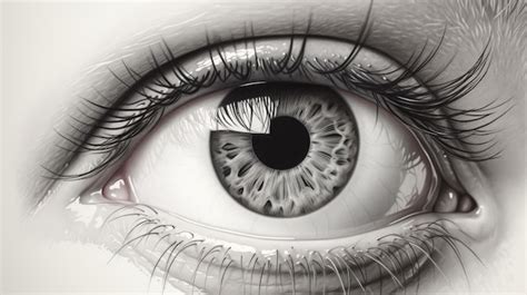 Premium AI Image | Hyper Realistic Eye Drawings