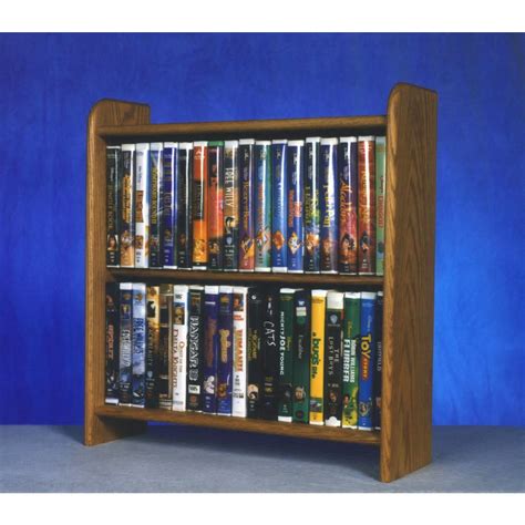 DVD/VHS Storage Cabinets - made in USA from real wood - free shipping