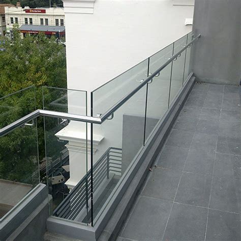 Toughened Glass Balcony Railing at Rs 2200/running feet | Tempered ...