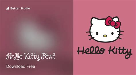 Hello Kitty Font: Download Font and Logo