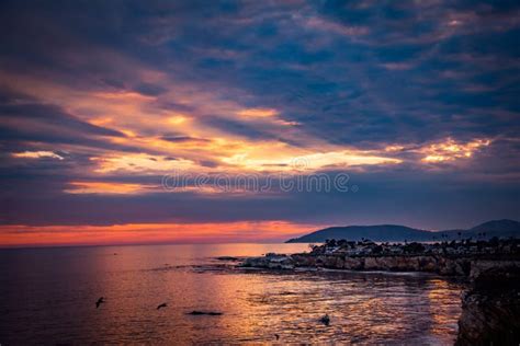 Shell Beach Sunset stock photo. Image of clouds, mavicpro - 102420662