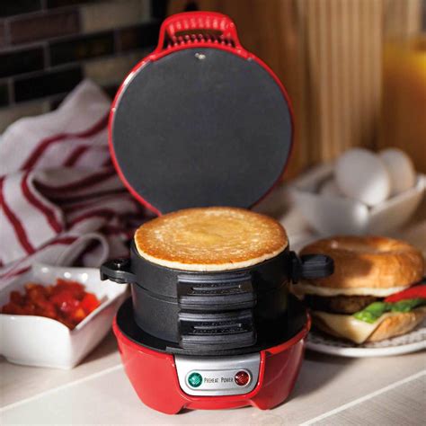 Hamilton Beach Breakfast Sandwich Maker - Red - 25476