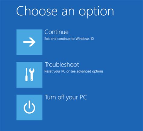 How can you access Windows 10 advanced repair options?