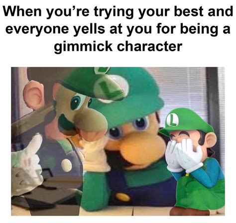 Luigi Super Smash Bro Memes