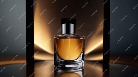 Premium Photo | Men's perfume bottle