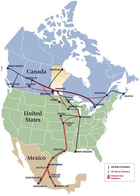 Us Canada Border Crossings Railroad