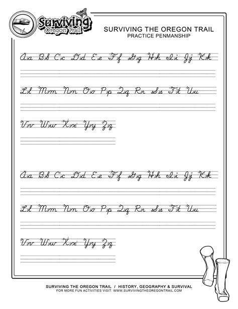 Free Printable Cursive Writing Sentences Worksheets - Printable Worksheets