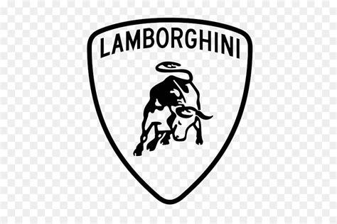 Lamborghini Logo Clipart Black And White - Infoupdate.org