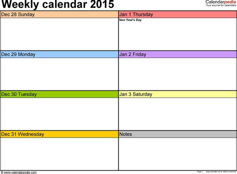 Weekly Schedule Maker – task list templates