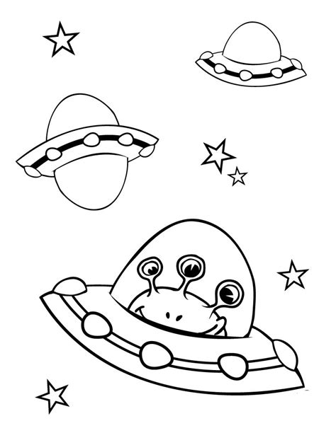 Free Printable Spaceship Coloring Pages For Kids