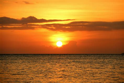 Photo of Seascape During Sunset · Free Stock Photo