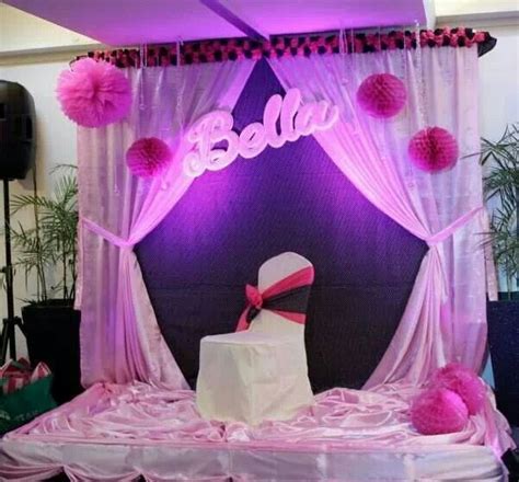 Simple Debut Party Ideas - Ronires