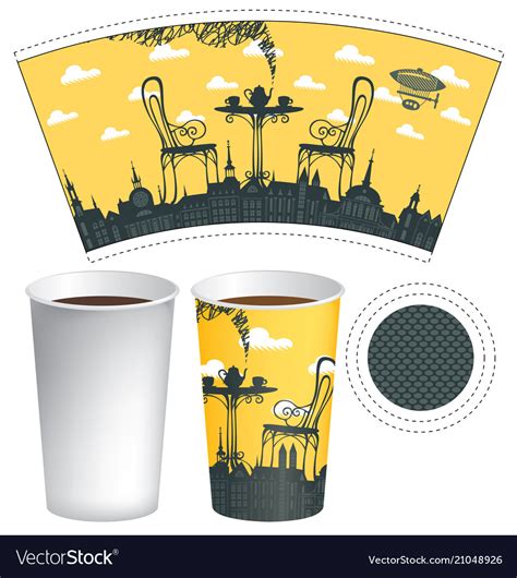 Coffee Cup Design Template