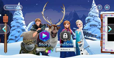 🕹️ Play Frozen Rush Game: Free Online HTML Disney Princess Adventure ...