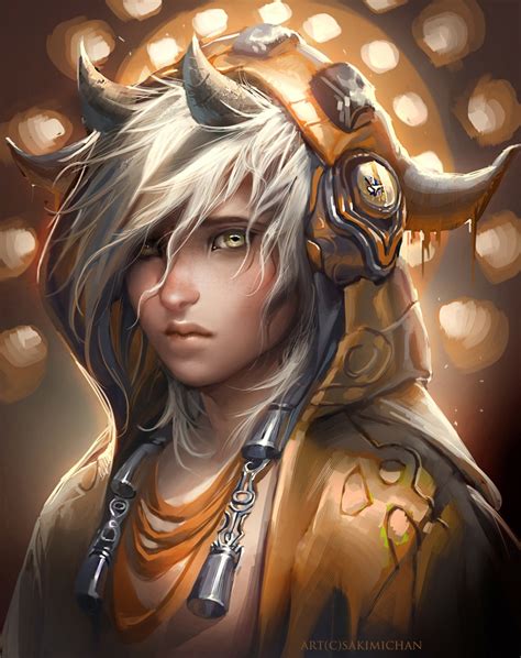 boy fantasy art sakimichan demon 1700x2148 wallpaper – Abstract Fantasy ...