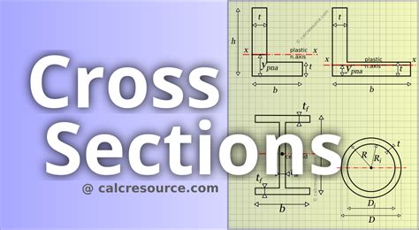 Cross-Section Calculators | calcresource