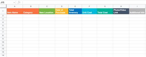 Google Sheets Inventory Template | Coupler.io Blog