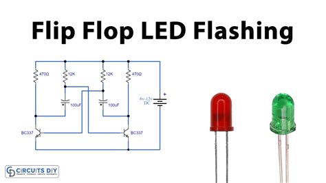 Simple Led Flasher Circuit Diagram