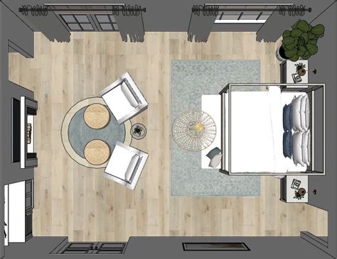 Master Bedroom Floor Plan With Furniture | Floor Roma