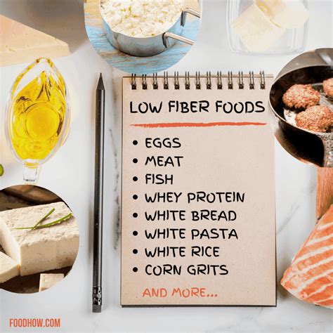 19 Foods That Are Super Low In Fiber